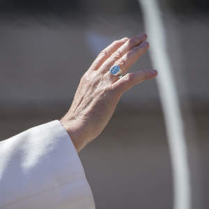 Der Fischerring des Papstes